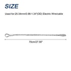 25-34mm Cable Pulling Socks Grip 0 7 M Stainless Wire Mesh Puller Socks Grips