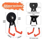 Strong Magnetic Hooks Heavy Duty 4 Pack Garage Rare Earth Magnets Utility
