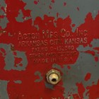 Coca-cola Drink Coca-cola Metal Cooler Ice Chest Blue red Patina