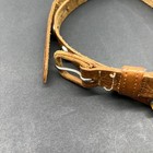 Vtg 50s Jeweled Studded Western Leather Rockabilly Belt Women   s 22   -26      Buckle