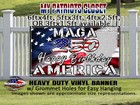 Maga 250 Happy 250th Birthday America 1776 Banner  Heavy Duty Vinyl Fence Sign