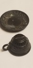 Vintage 20 s Cracker Jack Metal Premium Prize Dollhouse Miniature Cup   Saucer 