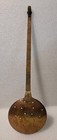 Vintage Copper Brass Long Handled Skimmer Ladle Country Rustic Farmhouse Cottage