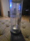 Vtg King Research Canada Barbicide Disinfectant Barbershop Glass Comb Jar