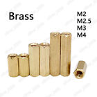 M2 M2 5 M3 M4 Female-female Brass Hex Column Standoff Support Spacer Pillar