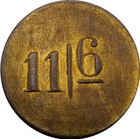  1850 s  New York City Ny 566b Metropolitan Cave Merchant Token