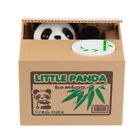 Automated Itazura Stealing Panda Coins Piggy Bank Money Saving Box Case Gift