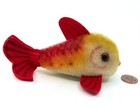 Steiff Flossy Gold Fish 1960s Red Mohair 10cm 4in No Id Vintage