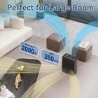 Air Purifiers For Home Large Room Up To 2000 Ft   With Washable Filters   H13 Hep