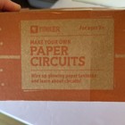 Kiwico Tinker Crate Science Kit With Supplies Paper Circuits