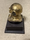 Miniature Deep Dive Scuba Helmet On Stand