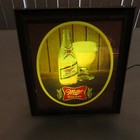 Vintage Miller High Life Beer Sign Lighted Rare