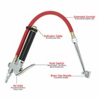 Car Pressure Gauge Dual Head Chuck Air Compressor Tools With Tire Inflator Air