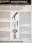 Vintage Rare 1950 s Executone Expp   E v 646 Dynamic Microphone W Ampex Stand
