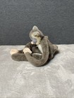 Wild Republic K m Hanging Monkey Gray   White Plush Ape 16  Stuffed Toy Pet 1999