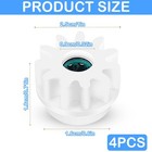 4pcs Spin Mop Replacement Parts  Bucket Clutch Bearing Gear 4pcs