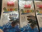 Sabiki Rig 6 Hook Saltwater Fishing Size 6  7  8  9  10  12  13  14 15 Glow Pink