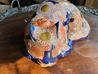 Vintage Kutani Sleeping Cat Japan Moriage