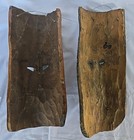 Vintage Carved Tiki Tribal Masks Wall Art Set Of 2  Sku 14