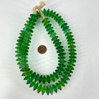 Bohemian Vaseline Green Trade Beads