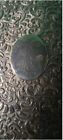 Antique 1889 Sterling Silver Hallmarked Hand Held Mirror  Dec 25th Christmas 