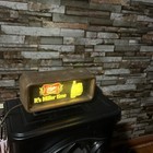 Vintage 1981 It s Miller Time Miller High Life Lighted Beer Bar Sign Read