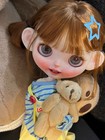 Ooak Blythe Custom Doll Clothes Wig Eyes 1 6 Bjd Doll Full Set Collect Toy Gifts