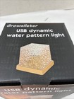 Usb Led Dynamic Water Pattern Light  New In Box 