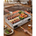 30  Commercial Electric Griddle Countertop Flat Top Grill 4400w