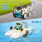 Diy Solar Power Robotics Kit For Kids 8-12 - 13-in-1 Science Toy Set