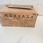 Vintage Mexsana Mexican Heat Powder 10 Cent Size Cans 3 4 Oz Bundle Of 12   Box