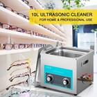 40khz 10l Ultrasonic Cleaner 304 Stainless Steel Tank With Heater Timer