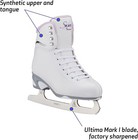 Jackson Skates Ultima Softskate Js180 Womens 5  White pink  distressed Pkg