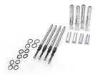 S s Quickee Pushrods Ez Install Adjustable Chrome 99-16 Harley Twin Cam 106-6051