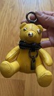Coach Collectible Bear Bag Charm Yellow