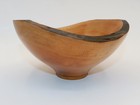 Handmade Natural Edge Bowl Made From Fruit Cherry   Beautiful Colors   132