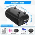 30gal 113l Water Storage Bladder Rv Potable 30gal  Black 