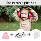 Kiki Babies Infant Noise Cancelling Headphones Ear Muffs Hearing Protection Pink