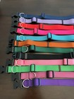 Bulk Dog Collars 12 Count Large 18-28    Neck Wholesale Animal Shelter Rescues