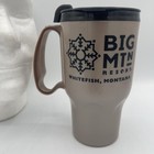 The Big Mountain Whitefish Montana Plastic Mug Vintage Classic Rad 