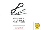 Stereo Rca To 3 5mm Audio Cable For Vizio Sound Bar Subwoofer Soundbar Speaker