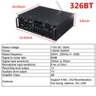 2000w 2 Ch Bluetooth 5 0 Power Amplifier Home Theater Audio Power Remote Control