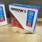 2 Pack Arrow Fastener T50 3 8  Crown Galvanized Steel Staples 5000ct Each New
