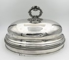 Military    medical Staff    Meat Dome Crest Old Sheffield Plate William Iv C1836