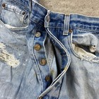 Vtg Levis 501xx Pant 32 Blue Jeans Denim Patina Tab Buttonfly Whisker 32x30 80s