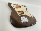 Mjt Official Custom Vintage Aged Nitro Guitar Body Mark Jenny Vtj Costello Brown