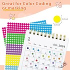 Small Dot Stickers  Round Color 1 4   Coding Labels Circle Dot Stickers Label   