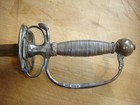 Revolutionary War Silver Hilt Sword Hallmarked 1742