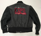 Vintage The X Files Expo Tour 1998 Wool   Leather Snap Button Jacket