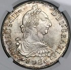 1786 5 Ngc Unc Bolivia 8 Reales Rare Overdate Charles Iii Coin Pop 2 0 25061101d